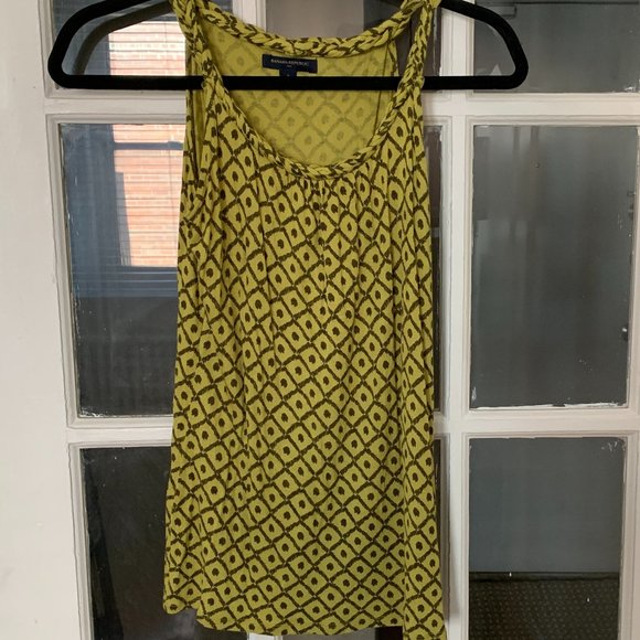 Banana Republic printed rayon tank - Picture 1 of 5